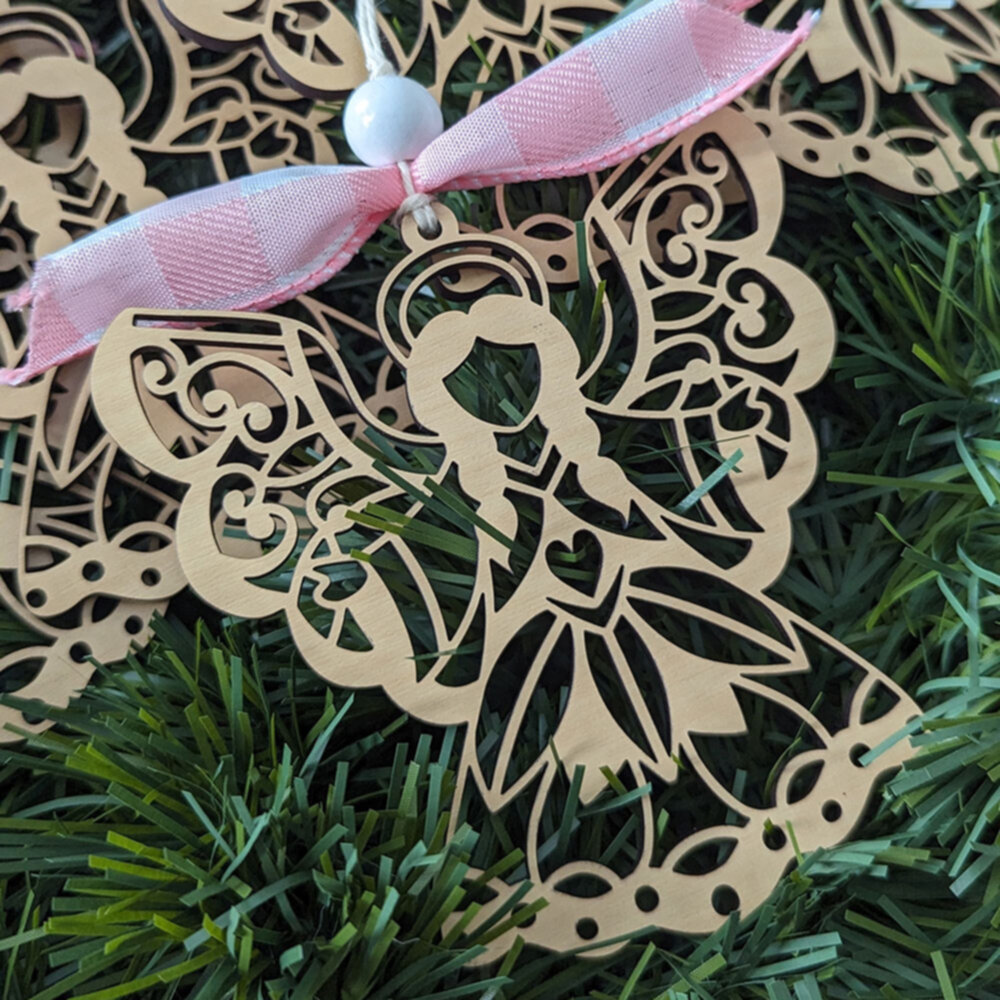 Angel christmas ornaments