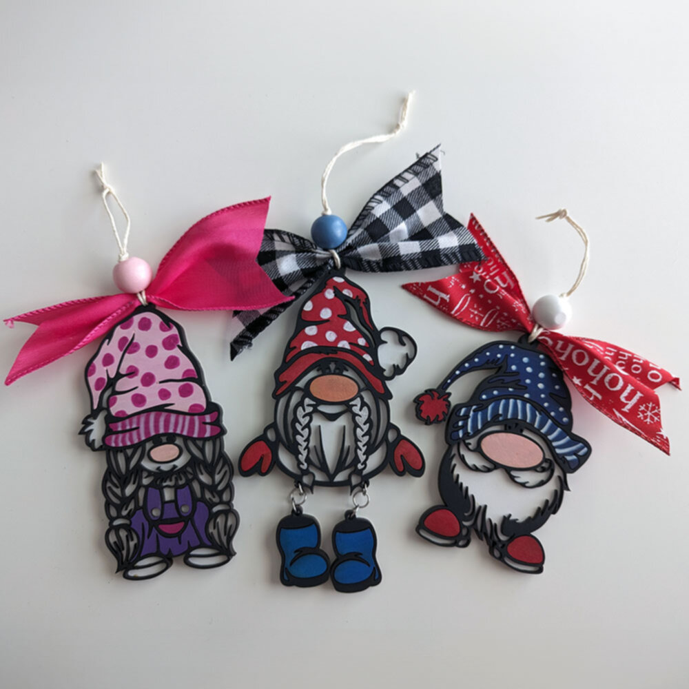 Gnomes Christmas ornaments