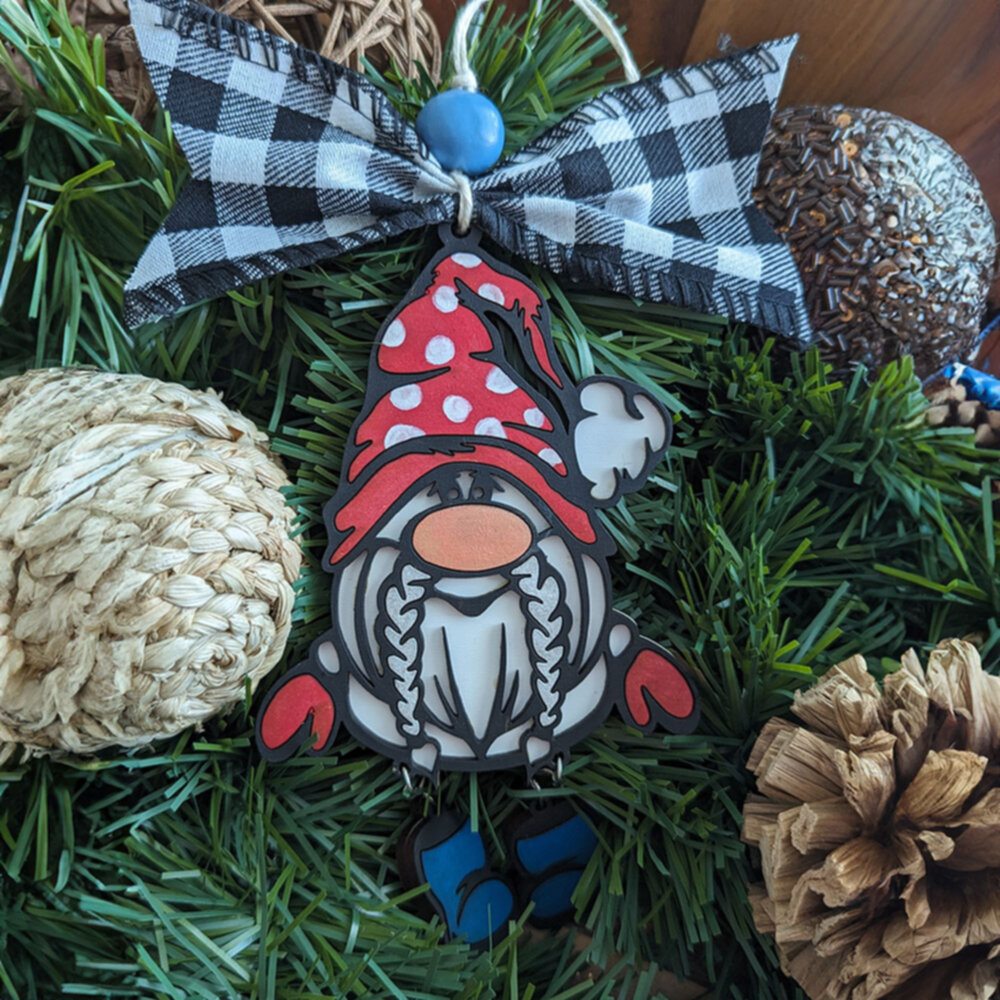 Gnomes Christmas ornaments