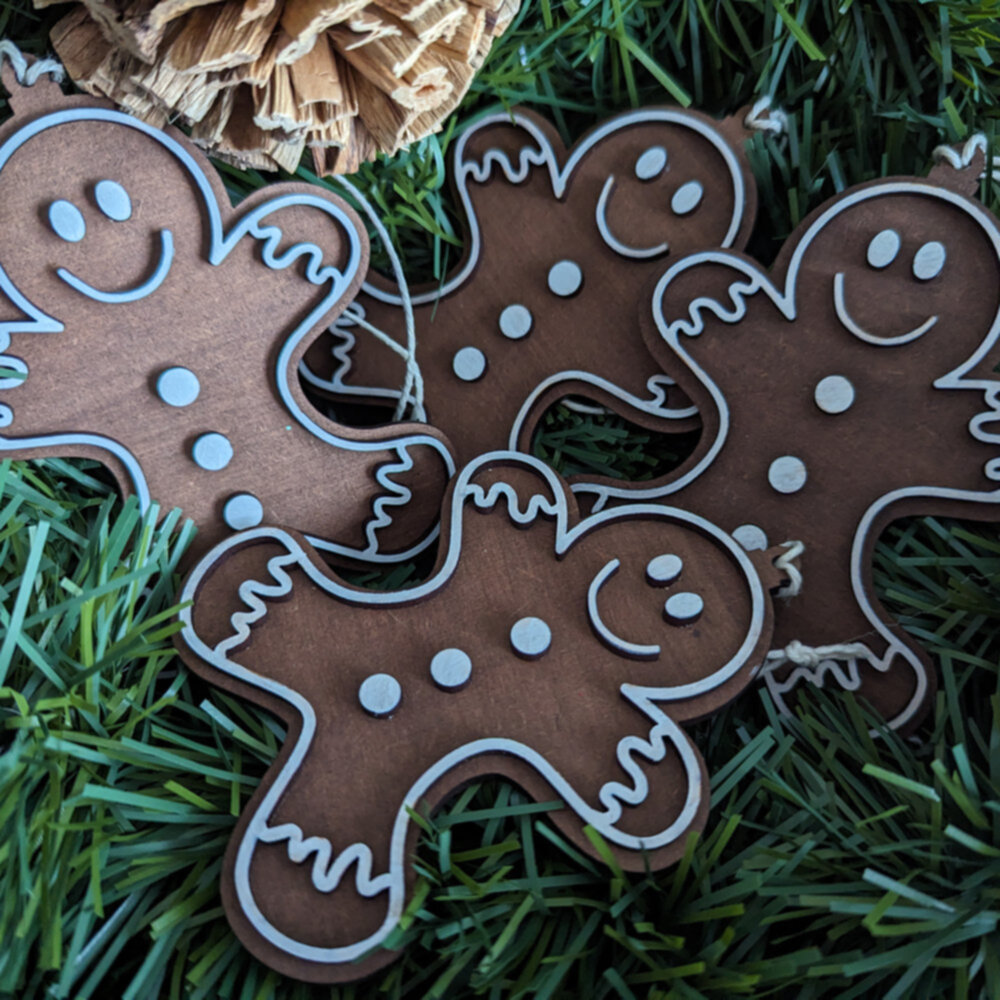 Gingerbread Cookie Ornaments