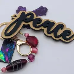 Peace Bag Tag