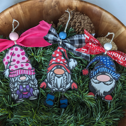 Gnomes Christmas ornaments