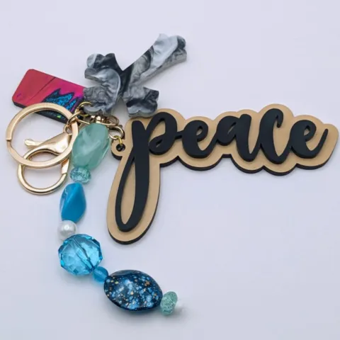 Peace Bag Tag