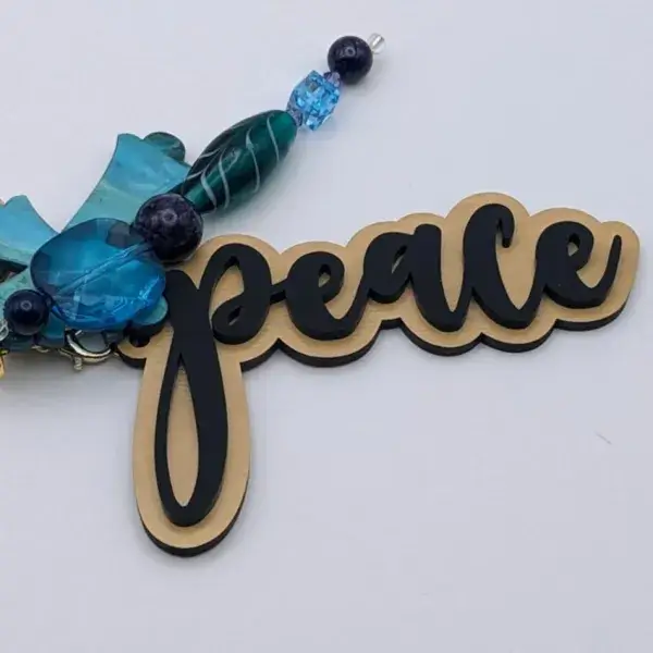 Peace Bag Tag